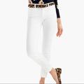 Madewell Jeans | Jcrew White Toothpick Jeans | Color: White | Size: 27