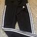 Adidas Pants & Jumpsuits | Adidas Classic Three Stripe Legging | Color: Black/White | Size: M