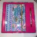 Lilly Pulitzer Office | Lilly Pulitzer Journal And Pen Set Mermaid Cove | Color: Blue/Pink | Size: 8 1/4" X 6"