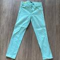 J. Crew Jeans | J. Crew Toothpick Mint Green Ankle Skinny Jeans 26 | Color: Green | Size: 26