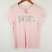 Victoria's Secret Intimates & Sleepwear | Medium Victoria Secret Sleep Shirt | Color: Pink/Silver | Size: M