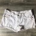 Levi's Shorts | Levi’s Jean Denim White Shorts Vintage 29 | Color: White | Size: 29