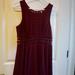 Free People Dresses | Free People Lace Dress | Color: Red | Size: 6