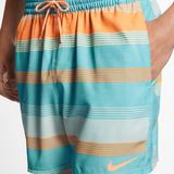 Nike Swim | Men's 9" Swim Shorts Nike Linen Racer - Size Small | Color: Blue/Orange | Size: S