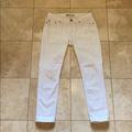 Levi's Jeans | Levi’s White Jeans Low Rise Ankle Crop | Color: White | Size: 28