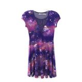 Urban Outfitters Dresses | Kimchi Blue Urban Outfitters Galaxy Mini Dress | Color: Pink/Purple | Size: Xs
