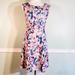 J. Crew Dresses | J Crew Floral Watercolor Dress | Color: Blue/Purple | Size: 4