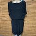 Jessica Simpson Dresses | Jessica Simpson Black Cowled Sleeve Dress | Color: Black | Size: S