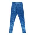 Converse Pants & Jumpsuits | Converse X Miley Cyrus Crushed Velvet Leggins Size Xs Nwt | Color: Blue | Size: Various