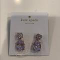 Kate Spade Jewelry | Kate Spade Rose Gold Cz Earrings | Color: Gold | Size: Os