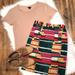 Anthropologie Skirts | Dolce Vita For Anthro Colorful Pencil Skirt | Color: Green/Pink | Size: 2