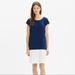 Madewell Dresses | Madewell | Blue & White Layout Tunic Dress | Sz L | Color: Blue/White | Size: L