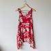 Free People Dresses | Fp Voile And Lace Trapeze Slip | Color: Pink/Red | Size: Xs
