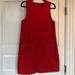 Madewell Dresses | Madewell Coral Stretchy Shift Tank Dress | Color: Red | Size: M