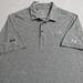 Under Armour Shirts | 2xl Under Armour Colonial Golf Mens Poly #C71 Polo | Color: Gray/Silver | Size: Xxl