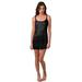 Free People Dresses | Intimately Free People Sequined Slip Dress | Color: Black | Size: L