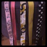 J. Crew Accessories | J.Crew M/L Bundle Of 5 Belts | Color: Gold/Pink | Size: M/L