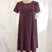 Lularoe Dresses | Lularoe Carly Dress | Color: Red | Size: Xxs