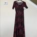 Lularoe Dresses | Lularoe Anna Xsmall Nwt | Color: Brown/Red | Size: Xs