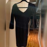 Free People Dresses | Free People Stretch Body Con Stretch Dress M/L | Color: Black | Size: M
