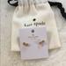 Kate Spade Jewelry | Kate Spade Mini Bow Earrings | Color: Gold | Size: Os