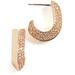 Kate Spade Jewelry | Kate Spade New York Pav Huggie Hoop Earrings | Color: Gold/Silver | Size: Os