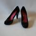 Kate Spade Shoes | Kate Spade Croc Patent Leather Platform Heels 8 * | Color: Black | Size: 8