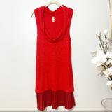 Free People Dresses | Free People Red Tank Dress | Color: Red | Size: M