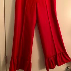 Gucci Pants & Jumpsuits | Gucci Silk Pants New | Color: Red | Size: 8