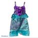 Disney Dresses | Disney Jakks Pacific Size 4-6x Girl Ariel Dress | Color: Blue/Purple | Size: 4-6x