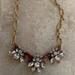 J. Crew Jewelry | J Crew Statement Necklace | Color: Gold/Pink | Size: Os