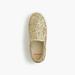 J. Crew Shoes | Girls Slide Sneakers In Glitters Nwt | Color: Gold/Yellow | Size: 1bb