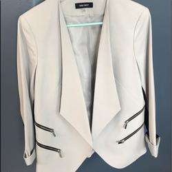 Nine West Jackets & Coats | Blazer | Color: Gray | Size: 6