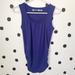 Athleta Tops | Euc Athleta Kavi Runched Tank Top Xs | Color: Blue/Purple | Size: Xs