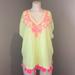 Lilly Pulitzer Tops | Lilly Pulitzer Tassel Top | Color: Pink/Yellow | Size: Xxs/Xs