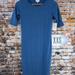 Lularoe Dresses | Brand New Lularoe Julia Dress | Color: Blue | Size: Xxs