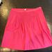 J. Crew Skirts | Jcrew Hot Pink Womens Skirt With Side Pockets | Color: Pink | Size: 4
