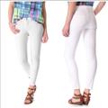 Madewell Jeans | Madewell Skinny Skinny Ankle White Jeans, Size 27 | Color: White | Size: 27