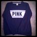 Pink Victoria's Secret Sweaters | Cute Victoria's Secret Pink Crewneck | Color: Black/White | Size: L