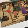 Disney Wall Decor | Disney The Jungle Book 2 Lithograph Print Mowgli | Color: Blue/Gold | Size: 11x14”