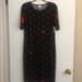 Lularoe Dresses | Lularoe Julia Nwt | Color: Black/Red | Size: L