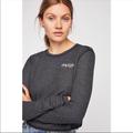 Free People Tops | Free People It’s Real Thermal | Color: Gray/White | Size: Xs