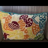 Anthropologie Accents | Anthropologie Accent Pillow | Color: Orange | Size: 17” Wide 12” Tall
