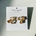 Kate Spade Jewelry | Kate Spade Earring Studs | Color: Cream/Tan | Size: Os