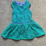 Disney Dresses | Disney Princess Mermaid Style Toddler Dress | Color: Blue/Green | Size: 2tg