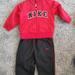 Nike Matching Sets | Nike Jacket And Pants | Color: Red/Black | Size: 3-6mb