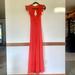 Jessica Simpson Dresses | Jessica Simpson Maxi Dress | Color: Orange/Red | Size: 4