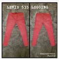 Levi's Jeans | Levi's 535 Jeggings | Color: Red | Size: 32