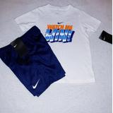 Nike Matching Sets | Nike Boys Toddler 2pc Short Set | Color: Blue/White | Size: 4tb