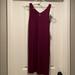 Athleta Dresses | Athleta Sleeveless Shirt Dress | Color: Purple | Size: S